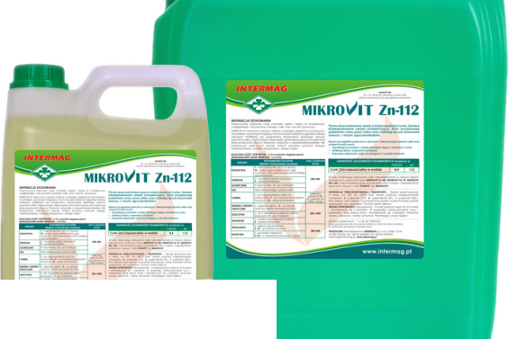 MIKROVIT Zn-112 Nawóz płynny mikroelementowy